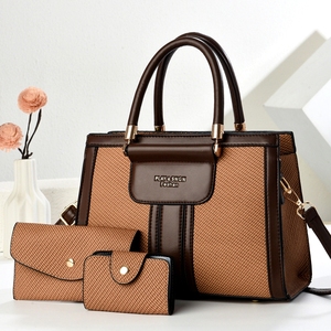 Conjunto de Tres Piezas de Bolso Cruzado de Un Solo Hombro para Mujer, el Má<span class=keywords><strong>s</strong></span> Vendido de los Fabricantes en 2025, Nuevo Bolso de Mano Grande - Product Image 2