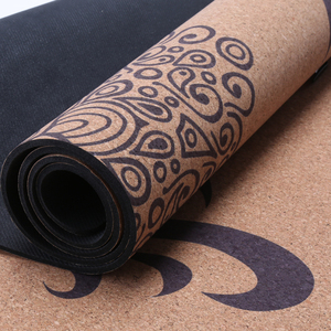Tapis de <span class=keywords><strong>yoga</strong></span> en caoutchouc de liège antidérapant-Matériau durable, écologique, adapté au <span class=keywords><strong>yoga</strong></span> chaud et aux flux d'énergie - Product Image 3