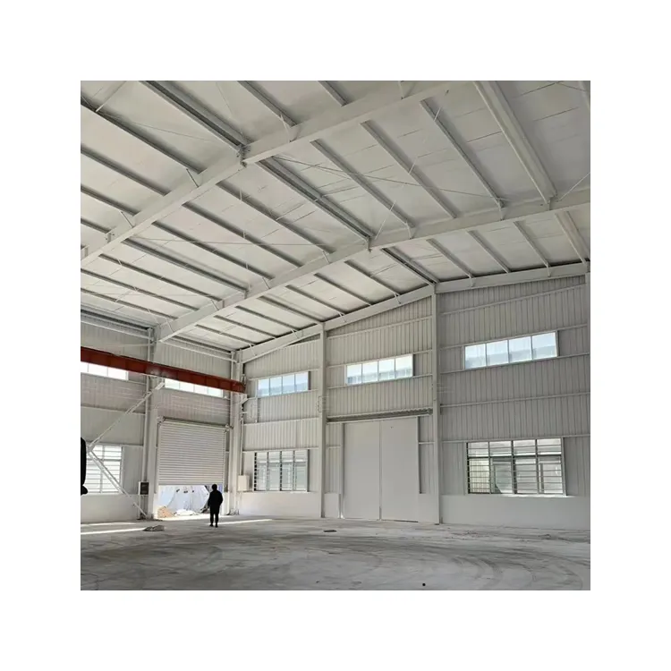 Industrial Metal Building Construction Workshop Price Hangar Steel Structure Warehouse Drawings