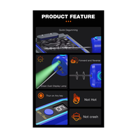 Machine de nettoyage de colle OCA pour écran LCD de téléphone portable MECHANIC IR14 ET avec lampe anti-poussière, outil de réparation de téléphone