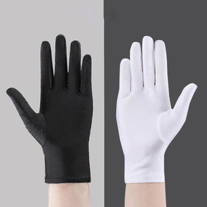 Gants en nylon de haute qualité pour cérémonie, réception, parade, garde d'honneur, serveurs, et usage en situation formelle - Product Image 3