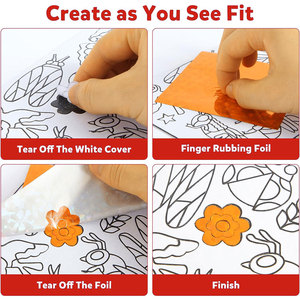 Kit Artistico con Lamina Metallica per Ragazze 8-12 Anni, Set <span class=keywords><strong>di</strong></span> Giocattoli Creativi per <span class=keywords><strong>Disegno</strong></span>, Regalo <span class=keywords><strong>di</strong></span> Compleanno Perfetto - Product Image 4
