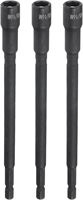 SGS Source usine noir phosphatation magnétique écrou pilote 1/4 ''hexagone 150mm pilote vent écrou Setter de qualité industrielle