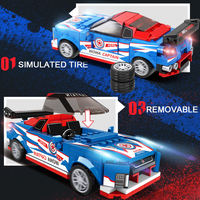 WOMA TOYS C0321 Factory Moc Car Toy Model Assembly Brick Car Building Block Sets Kit For Kids Child