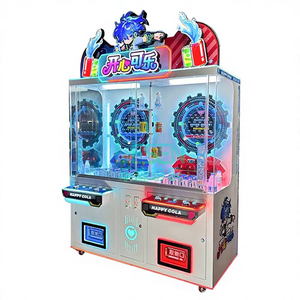Machine à <span class=keywords><strong>prix</strong></span> Happy Cola à fort rendement, directement d'usine, distributeur de boissons commercial à monnayeur pour 2 joueurs, pour parc d'attractions - Product Image 3