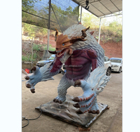 Personnage de film de jeu personnalisé animé Modèle de créature grandeur nature Animatronics Monster à vendre