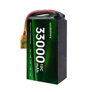 แบตเตอรี่ลิเธียมไอออนแบบกึ่งแข็งความหนาแน่นสูง 304wh/kg ความจุ 33000mah สำหรับการใช้งานโดรน 6S 12S 18S - Product Image 1