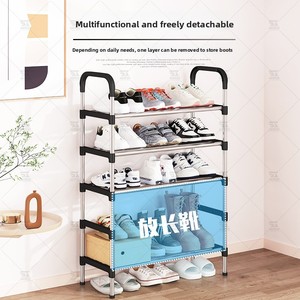 Étagère à chaussures multi-niveaux réglable, grande capacité, gain de place, pour le salon - Product Image 4