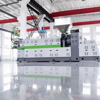 Système de granulation de plastique recyclé pour les flocons de déchets PP PE, ligne de production d'extrusion de granulés en une seule étape