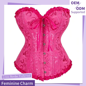 Jacquard <span class=keywords><strong>Violet</strong></span> Lacets Top <span class=keywords><strong>Corset</strong></span> <span class=keywords><strong>Violet</strong></span> Bustier <span class=keywords><strong>Violet</strong></span> - Product Image 1