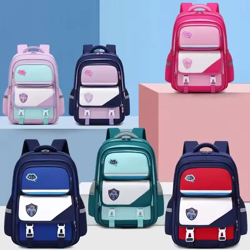 प्यारा बैकपैक बच्चों के लिए वाटरप्रूफ नायलॉन स्कूल बैकपैक चीन में निर्मित थोक बैकपैक स्कूल बैग भेजने के लिए तैयार है