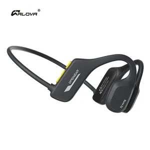 Nouveauté stéréo Ip68 étanche Mp3 16G crochet d'oreille Bluetooth natation écouteur Sport conduction osseuse casque sans fil