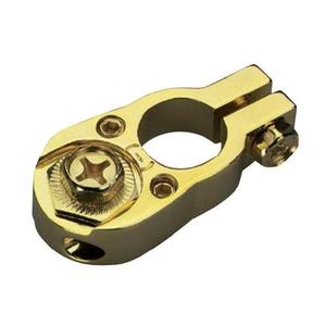 Gold Plated Positive Battery <b>Terminal</b> 12mm Clamp For Automotive Use - Product Image 1