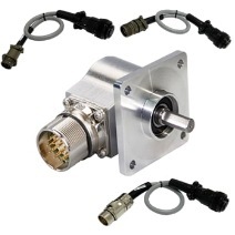 ตัวเชื่อมต่อโรตารี่เอ็นโค้ดเดอร์ American Avtron Av6m แบบปลายกลม แนวตั้งแนวนอน รุ่น Av6m - Product Image 1