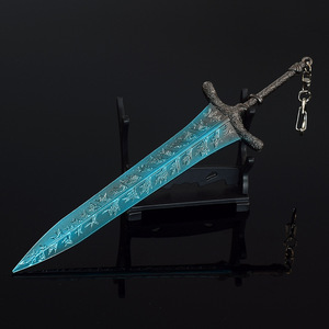 Elden Faluan 22.5CM All Metal <strong>Sacred</strong> Moonlight <strong>Sword</strong> Antique Bronze/Plastic/Copper Toy Model Ornaments PVC Shape Plated - Product Image 4