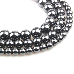 Good Quality Natural Hematite Non <strong>Magnet</strong> Smooth Round <strong>Beads</strong> - Product Image 6