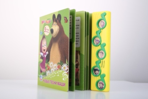 Libro Interattivo Sonoro Educativo in Lingua Russa per Bambini '<span class=keywords><strong>Masha</strong></span> <span class=keywords><strong>e</strong></span> Orso' Personalizzato OEM - Product Image 2