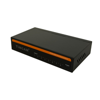 Conmutador de red Ethernet Gigabit OEM TiNCAM con puertos de 8*10/100/1000Mbps Hub divisor de Internet LAN RJ45 no administrado
