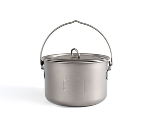 800ml Titan Outdoor-Kochtopf für Wandern und Camping mit Hängegriff - Product Image 2