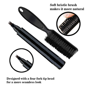 Capelli facciali Repbaair matita impermeabile matita <span class=keywords><strong>barba</strong></span> uomo che riempie la penna Kit con spazzola - Product Image 5
