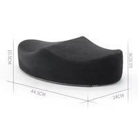 Coussin de siège en mousse à mémoire de forme BBL pour la récupération post-chirurgicale Lifting brésilien des fesses-Couleur personnalisable lavable écologique pour