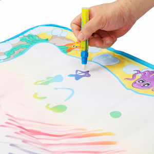 Giocattolo riutilizzabile della tela della pittura di colorazione dei bambini educativi all'ingrosso diretti della fabbrica con la penna dell'acqua - Product Image 4