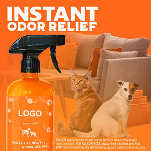 프라이빗 라벨 강력한 오렌지 탈취제 카펫 소변 얼룩 제거제 강력한 애완동물 냄새 제거제 고양이와 개용 - Product Image 5