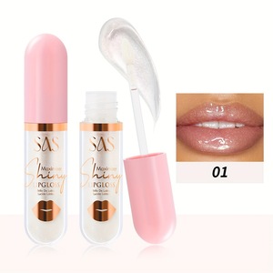 Brillo Labial Colorido, Hidratante, de Larga Duración, Resistente al Agua, No se Corre, con Efecto Perlado - Product Image 5