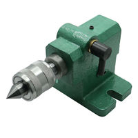 Tête de division à trois mors HLTNC avec roulement et engrenage en acier, hauteur centrale 100 mm, trou de 16 mm, compatible CNC