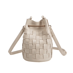 Lujosos bolsos tejidos de cuero vegano suave para mujer, bolsas de tiras de cuero pu para niñas, también se pueden usar en iPhone - Product Image 3