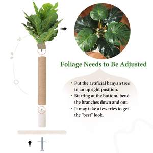 Juta Sisal Scratch Pole Tall Cat Scratching Post Natural Petdom Arbre a <span class=keywords><strong>Chat</strong></span> 32 ''sostenibile Cat Tower Tree Cat Climbing Frame - Product Image 6