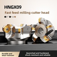 NC45HX0906 45 Disque de fraisage rapide double face Lames d'outils de fraisage OEM/ODM Personnalisable Matériau 42MoCr Brillant KONT 55HRC