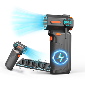 Electric Compressed Air <b>Duster</b> Battery Cordless with light Air Blower for Keyboard <b>Cleaning</b> Kit Mini for Electronics Car Home - Product Image 1