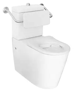 Sanitary Ware Disable Toilet for Handicapped Bathroom Two Piece Modern Ceramic Toilet MWD Ceramic Bathroom Furniture Round White