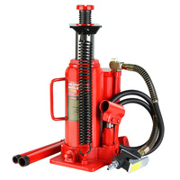 Cric hydraulique pneumatique haute performance 12T avec fonction de pression supérieure, cric hydraulique à air d'échappement