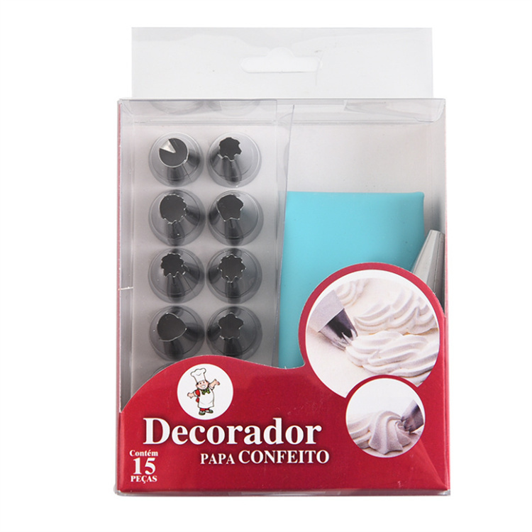 12 Pcs Cake Tools Bakeware Stainless