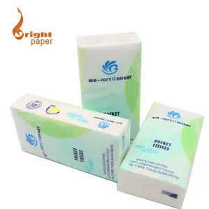 Tùy Chỉnh Chất Lượng Cao 8-15 Sheets Mini Facial Pocket Tissue Giấy Stocklot Khăn Tay Giấy