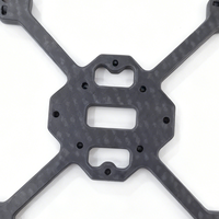 Service d'usinage CNC de haute précision pour plaques en fibre de carbone et châssis de bras de drone compatibles HUBSAN/Skydio, moulage privé fabriqué en Chine