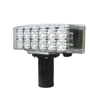 Stroboscope led solaire rouge et bleu, signalisation lumineuse d'urgence de sécurité, directionnelle, pour le bâtiment