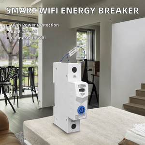 CNSKOU Medidor de Energía Inteligente WiFi 1P+N MCB con Material de Cobre para Uso Doméstico, Función Tuya, Conectividad WiFi SK-BR01-WIFI - Product Image 3