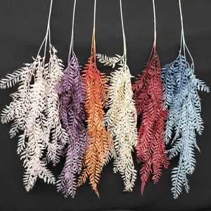 Fiori Artificiali in Plastica a Ramo Lungo con Foglie a Mezzaluna per Decorazioni di Natale, Capodanno e Capodanno Cinese - Product Image 3