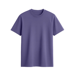 T-shirt en coton teint sans eau pour homme, manches courtes, processus de teinture sans liquide, économie de 70 litres d'eau par t-shirt, innovation écologique, vert - Product Image 1