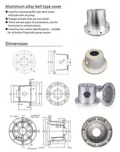 YF OEM Boîtier de pompe à eau hydraulique en alliage de zinc et d'aluminium moulé sous pression, moule à piston, Guangdong - Product Image 4