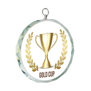 Medalla de Sublimación, Trofeo Impreso con UV en Vidrio, MDF, Latón, Aluminio, Hierro para Regalos de Ferias Comerciales y Regalos de Bienvenida - Product Image 1