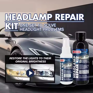 C1195 Polisseuse de phares Rénovateur de voiture Polissage de phares Liquide Polissage chimique <span class=keywords><strong>Kit</strong></span> de restauration de phares de voiture - Product Image 3