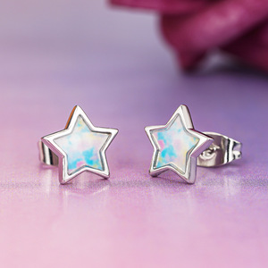 Orecchini a stella per donna, colorati e graziosi, accessori per l'uso quotidiano - Product Image 6