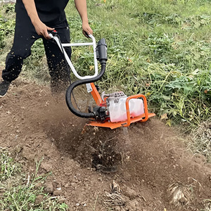 Micro-cultivateur agricole UNIO 10HP à <span class=keywords><strong>moteur</strong></span> <span class=keywords><strong>essence</strong></span> pour le désherbage, le labourage, le déchaumage et le scarification des champs - Product Image 2