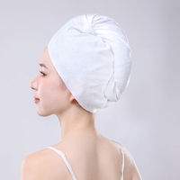 FF3746 65*25cm Serviette de Cheveux Jetable Non-tissé Wrap Turbans Super Absorbant Voyage Camping Randonnée Portable Cheveux Séchage Serviettes