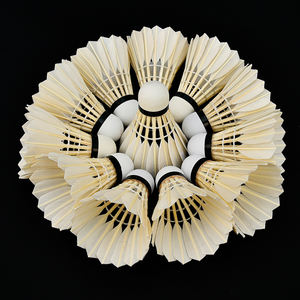 <span class=keywords><strong>Volant</strong></span> de <span class=keywords><strong>badminton</strong></span> Whizz en plumes d'oie blanches, durable et stable, très vendu - Product Image 1