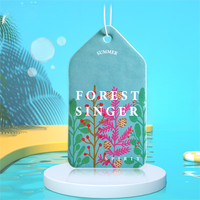 Diffuseur de parfum pour voiture en papier, suspendu, éliminateur d'odeurs, carte imprimable, toutes saisons
